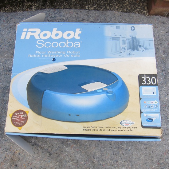 Scooba Robot Floor Washing Sweeper
