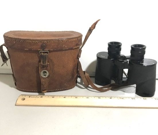 Swift Binoculars with Leather Case