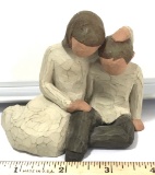 Willow Tree 2001 Sister and Brother Figurine