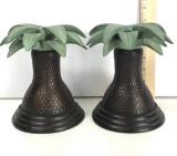 Pair of Palm Tree Bookends