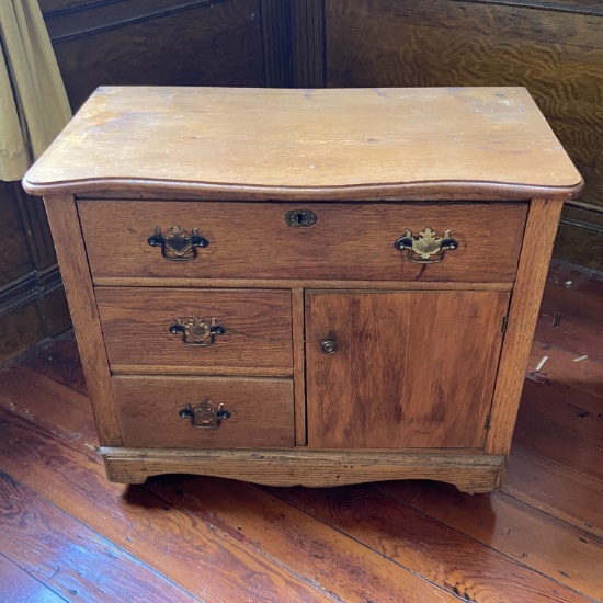 Early Wooden Wash Stand