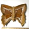 Large Vintage Ceramic Butterfly Ashtray