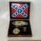 Robert E. Lee Confederate Knife & Watch Collection in Wooden Box