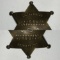 Brass United States Marshal Badge Pin