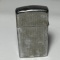 Silver Tone Zippo Lighter