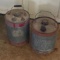 Pair of Galvanized Fuel Cans