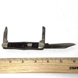 3-Blade Vintage Pocket Knife