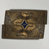 1978 Brass Masonic Belt Buckle