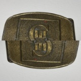 Vintage Brass Belt Buckle