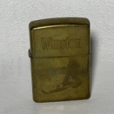 1992 Advertisement Winston Zippo Lighter