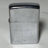 “S.C. Stump Jumper” Silver Tone Zippo Lighter