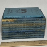 1950’s “Introduction to Free Masonry” Book Lot with “The Masonic Letter “G” Book