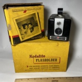 Eastman Kodak Brownie Hawkeye Camera with Box