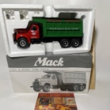 1960 B-Model Mack Dump Truck with “Strange Bros. Grading Co.” Advertisement on Door with Box