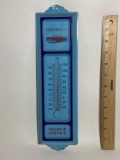 Metal Collectible Chevrolet Sales & Service Thermometer - Works