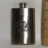 Stainless Steel 5oz Cutty Flask