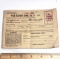 WWII War Ration Book w/ Stamps