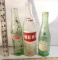 Lot of 3 Vintage Soda Bottles