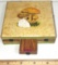 Vintage Mushroom Tile with 6 Drawers of Matches