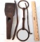Antique Mattock, Horse Bit & Misc Tools
