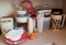 Large Lot of Vintage Plastic Kitchen Ware - Many Tupperware Brand