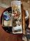 Tin Full of Vintage Items, Jewelry, Lighter, and More