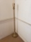 Vintage Metal Floor Lamp with Brass Finish