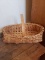 Nice Oblong Split Oak Basket