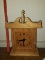 Handmade Wood Electric Clock