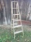 Vintage Wood Ladder with 5 Rungs
