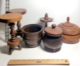 Vintage Handmade Wooden Lot 