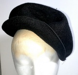 Ladies Vintage Black Hat