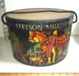 Vintage Stetson Millinery Hat Box