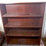 Vintage 5-Tier Wooden Bookshelf