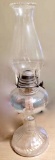 Vintage Glass Oil Lamp