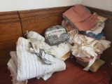 Extra Large Lot of Misc Linens