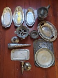 Lot of Vintage Silverplate Trays, and Other