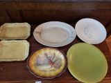 Lot of 6 Vintage Platters