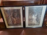 Matching Set of Victorian Style Prints