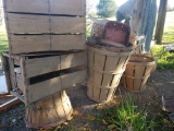 Large Lot of Old Produce Baskets