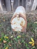 Large Vintage Metal Mailbox