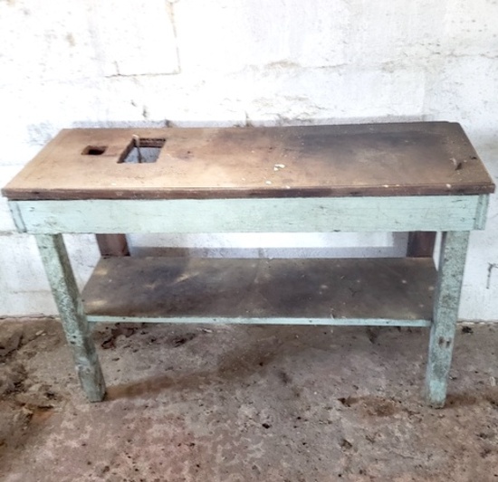 Old Wooden Work Table