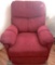 Burgundy Recliner by Best Chairs