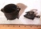 Miniature Cast Iron Cauldron and Iron