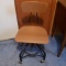 Vintage Toledo Metal Furniture Rolling Adjustable Desk Chair