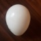 1880s Antique Victorian Hand Blown White Milk Glass Victorian Egg   