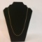 14K Gold Rope Necklace