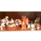 Great Vintage Lot: Collectible Squirrel Salt & Pepper Shakers, Porcelain Cats & Misc Collectibles