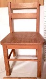 Vintage Child’s Oak Chair