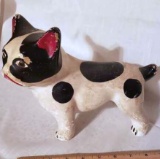 Vintage Chalk-Ware Dog